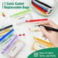 🥳💞 Over 50 000 solgte enheter!⚡💊 Vanntett pilleorganiser‑sett – gjenbrukbare merkeposer for medisiner, vitaminer og reiser