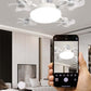 💡 50% RABATT! Takvifte med LED-belysning & Fjernkontroll – Kjølig Breeze & Justerbart Lys i Ett! ✨ Nedfellbare Blader med Vinkeljustering – Perfekt for Stue & Soverom. 🔋 Energieffektiv LED