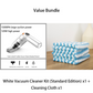 🧹 48% RABATT – Trådløs støvsuger – 10000PA sug  – HEPA-filter – for bil, hjem og kontor