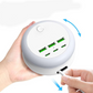 🔥Sommertilbud – Spar 48 %🔋 Bærbar strømskinne med USB-C-lading og LED-lys ✨ – 6 USB-porter for hjemmet 🏠, kontoret 💻 og reiser ✈️