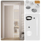 🚪Borefri folding partisjonsgardin – enkel installasjon – personvern & lysspærring – elegant foldedesign – dobbeltsidig magnetlukking – allsidig bruk