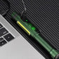 💥 50% rabatt! 🔦 Pennformet arbeidslampe i aluminium – 600 lumen, 100 m rekkevidde. Doble brytere, 7 lysmoduser, sterk magnetisk sugeevne 🧲