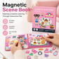 🧩 Få 50 % rabatt nå! 🧒 Magnetisk, lydløs bok for barn – sammenleggbare puslespillscener, magnetisk design – stimulerer kreativiteten hos både gutter og jenter ✨
