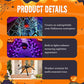 🎃Gigantisk Halloween Edderkopp-Nettlys & Hårete Edderkopp Dekor – Velg 5m LED-Nett, 150cm Edderkopp eller Komplett Sett