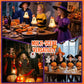 🎃Gigantisk Halloween Edderkopp-Nettlys & Hårete Edderkopp Dekor – Velg 5m LED-Nett, 150cm Edderkopp eller Komplett Sett