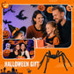🎃Gigantisk Halloween Edderkopp-Nettlys & Hårete Edderkopp Dekor – Velg 5m LED-Nett, 150cm Edderkopp eller Komplett Sett