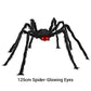 🎃Gigantisk Halloween Edderkopp-Nettlys & Hårete Edderkopp Dekor – Velg 5m LED-Nett, 150cm Edderkopp eller Komplett Sett