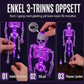 ⏰🎁Solar skjelett jordspydlys utendørs vanntette Halloween dekorasjonslys