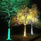 🌳💡 Ringformede solcelledrevne trelys – Værbestandige utendørs spotlights, ideelle for trær, søyler og hager