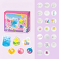 Gjør-det-selv-sett til «Fried Ice»-squishy-leketøy med kattklør-design for barn
