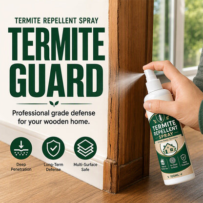 💥2026 Bestselger🎁Trebeskyttende Termittmiddel Spray – Flerflate