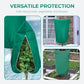 ⏰🎁Vinterdekke for planter med glidelås og snørestramming – frostbeskyttelse