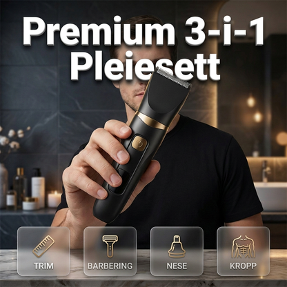 ⏳ Kun for en kort tid – 50 % RABATT ⏰3-i-1 elektrisk pleiesett for menn og kvinner