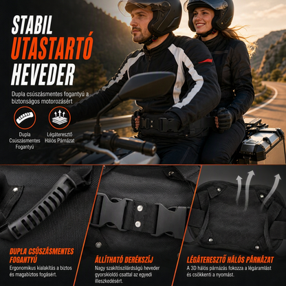 🛡️ Håndtaksbelte for passasjer – For motorsykler, ATV-er, snøscootere og båter 📦