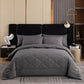 🛏️3-delt quiltet dynesett med pute