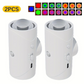 📢📢 50 % rabatt! 🎅 USB-oppladbart LED-nattlys med bevegelsessensor og RGB-fargeskift – Dimbart innelys med magnetfeste