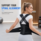 📢50% OFF! 🧍 Justerbar holdningskorrigerer for voksne