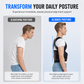 📢50% OFF! 🧍 Justerbar holdningskorrigerer for voksne