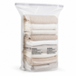 ⏰ 50% RABATT!🔥Supertilbud🔥3D-oppbevaringspose med komprimering på tre sekunder uten vakuumVacuum Compression Storage Bags for Clothes PA and PE Space Saving Sealed Bags for Travel and Home Storage