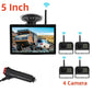 🚛 Trådløst ryggekamerasystem – 1080P HD, delt skjerm, 140° vidvinkel. Det perfekte valget for lastebiler og bobiler! 📡✨