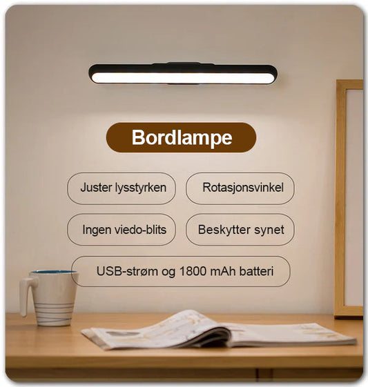 Magnetisk oppladbar berøringslampe med lang batterilevetid