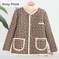 [Beste gave for henne] Kvinner Vinter Imitert Fleece Varm Cardigan Jakke